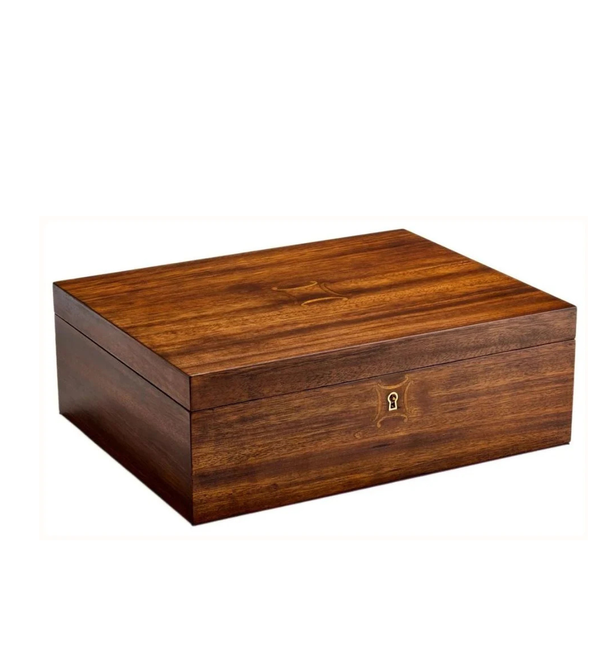 WOLF Ballet Musical Jewellery Box - Cinderella Walnut Wood